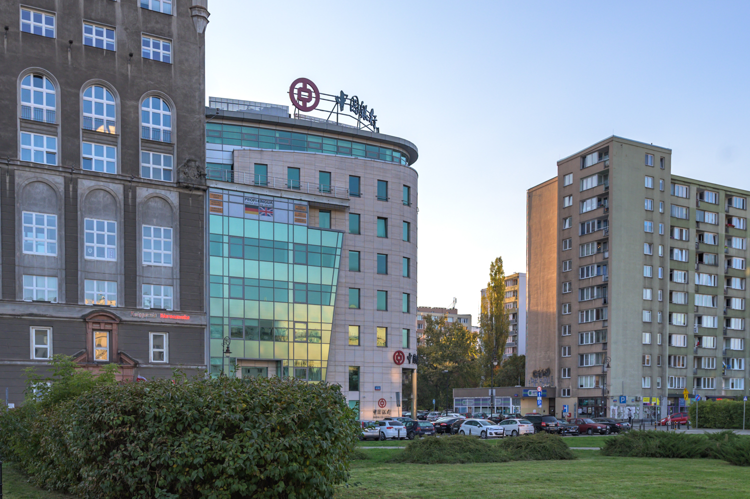 Zdjęcie architektury budynku Zielna Point